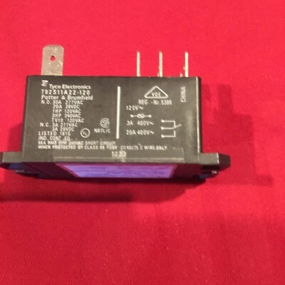 Pure Water  Distiller RELAY for Storage Tank OPDT- 120V Coil Part # 7280 NOS - Image 1 of 4