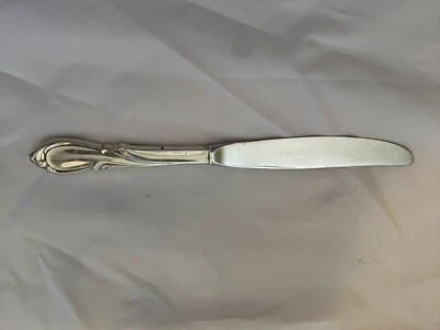 International Rhapsody sterling silver new modern style Dinner Knife 9 1/4" - Image 1 of 2