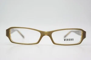 Brille VERSUS VERSACE 8038 Braun Silber Eckig Brillengestell eyeglasses Neu - Bild 1 von 6