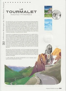 Document Philatélique 1er Jour : 16 2022 Le Tourmalet Haute Pyrénées - Picture 1 of 1
