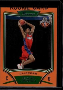 2008-09 Bowman Orange #139 DeAndre Jordan 203/299 Los Angeles Clippers Rookie RC - Picture 1 of 2