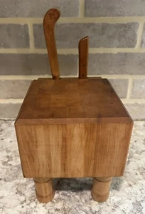 Mini Butcher Block Cheese Block - Picture 1 of 5