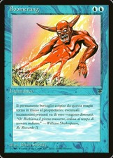 1X Boomerang Legends MP Italian MTG CARD