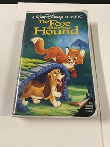 RARE Black Diamond Edition The Fox and the Hound VHS Tape - Walt Disney Classics - Picture 1 of 6