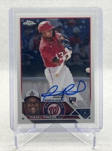2023 Topps Chrome #RA-IP Israel Pineda auto RC Rookie Nationals - Picture 1 of 6