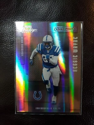 2004 Playoff Prestige Xtra Points Purple #64 Reggie Wayne Card SSP #d /75 Colts - Image 1 of 2
