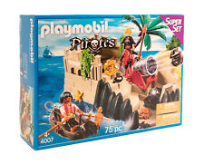 Playmobil Piraten Piratenfestung Pirateninsel Pirates Figuren Super Set 4007 NEU