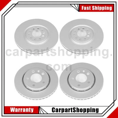 4 rotores de freno delanteros traseros para Audi TT Quattro 2000 2001 2002 2003 2004 2005 Foto 1 de 3