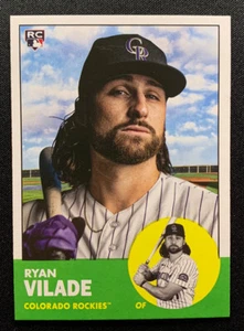2022 Topps Archives Ryan Vilade #20 RC Rockies - Bild 1 von 2