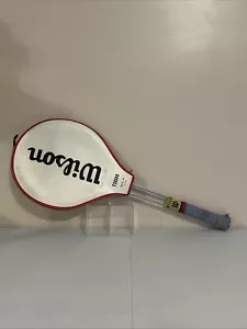 VTG Wilson T2000 Metal/Steel Tennis Racket with Cover - Picture 1 of 6