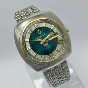 Omax 5 Automatic 3528GX Day/Date Vintage Men’s Watch SMU189NRZ5 - Picture 1 of 9