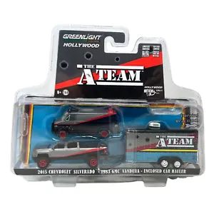 Greenlight Hollywood Hitch & Tow The A-Team Silverado & GMC Vandura 1:64 Diecast - Picture 1 of 3