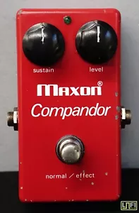 Maxon Compandor 1970's Electric Guitar Compressor / Sustainer Effects Pedal - Picture 1 of 10