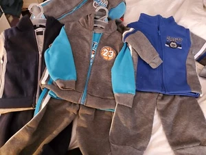 TODDLER BOYS 3PC JOGGING SUITS NEW - Picture 1 of 11