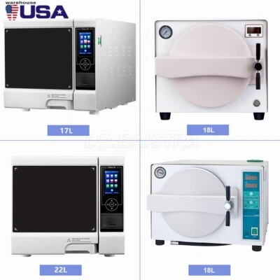 Esterilizador de vapor al vacío autoclave médico dental/esterilizador de impresora clase B FDA Foto 1 de 4