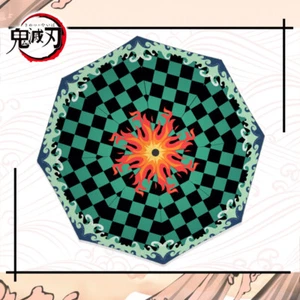 Ombrello da viaggio protezione solare Anime Demon Slayer ombrello da pioggia pieghevole @10 - Foto 1 di 1