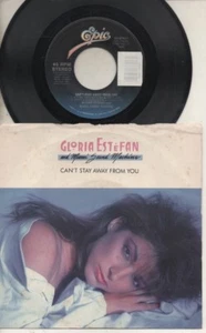 GLORIA ESTEFAN   Rare 1987 USA Only 7" OOP P/C Single "Can't Stay Away From You" - Picture 1 of 2