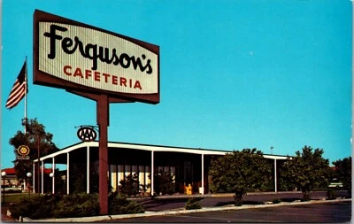 Postcard Ferguson's Cafeteria Restaurant 2632 W Indian School Phoenix, Arizona - Image 1 of 2