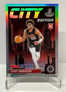2023-24 Panini Hoops Premium Prizm City Edition RC Scoot Henderson Portland #5 - Bild 1 von 3