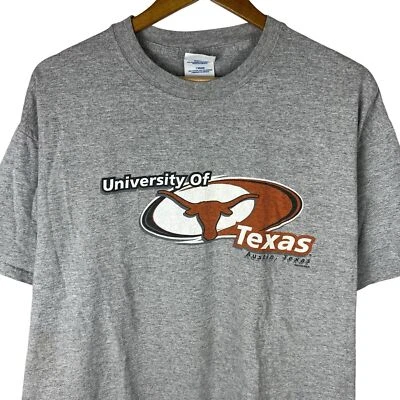 VTG Y2K M&O Knits Mens Shirt Sz XL University Texas Longhorns College University - Image 1 of 4