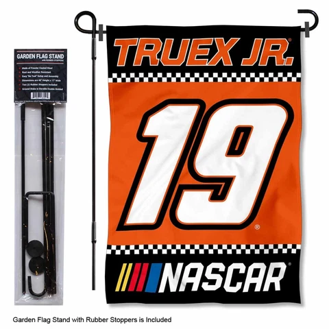 Martin Truex Jr. Garden Flag and Yard Stand Included Cover