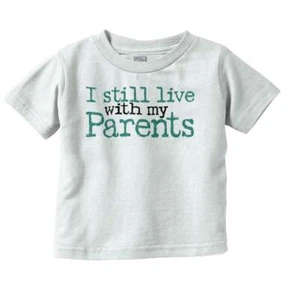 New Mom Dad Parents Cute Funny Shower Gift Toddler Boy Girl Youth T Shirt Tee - Picture 1 of 7