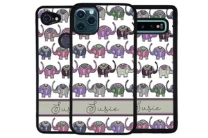 Vintage  Animal Elephant Personalized Phone Case for Apple Samsung LG Google - Picture 1 of 7