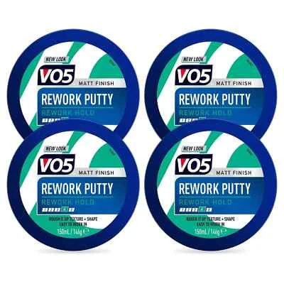 VO5 Extreme Style Unique Rework Putty 150ml Pack-4