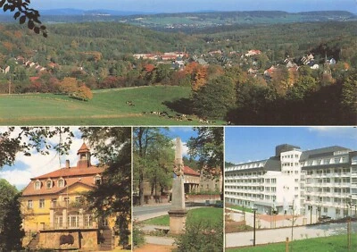 Berggießhübel - Bismarckturm, Median-Klinik, Sachsen, BRD, Karte ungelaufen - Bild 1 von 2