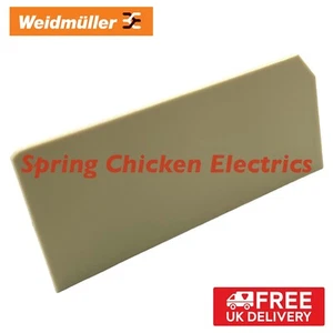 WEIDMULLER TERMINAL END PLATE ASK1 - 0380360000