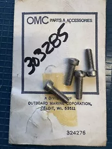 OMC BRP 0303285 303285 SCREW (4Pk ) NOS - Picture 1 of 1
