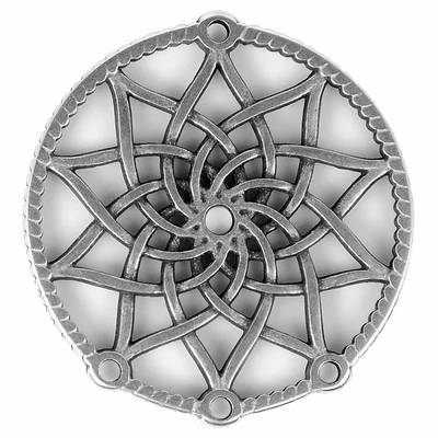 Minott Gioiello Pendente | Fiore In Ottone, Placcato Argento 35142 - Immagine 1 di 2