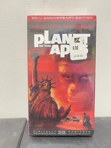 Planet Of The Apes VHS Sealed New 30th Anniversary Edition Heston K-Mart Tag π¦ - Picture 1 of 6