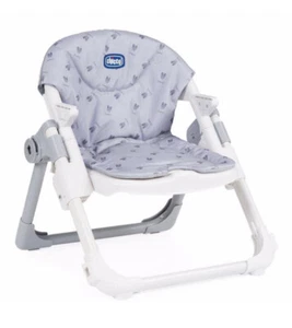 Chicco CHAIRY Tragbarer Klappbarer Hochstuhl Fütterung Sitzerhöhung NEU Grey Bunny - Bild 1 von 5