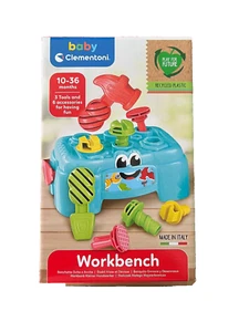 Baby Motorik-Spielzeug Werkbank Clementoni 10-36 Monate - Bild 1 von 5