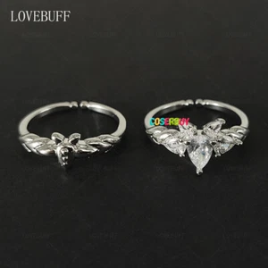 Anime Frieren: Beyond Journey's End Frieren Ring Open Adjustable Jewelry Gift - Picture 1 of 14