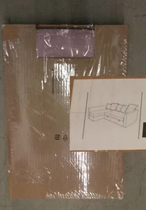 IKEA Holmsund SLIPCOVER for Corner Sofa Bed RANSTA LIGHT PINK Cover LAST ONE - Picture 1 of 3