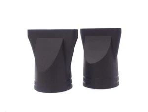 2 PCS Salon Hair Dryer Nozzle Flat Blow Plastic Styling Tools Barber Shop - Picture 1 of 8