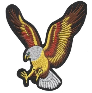 Extra Large Eagle Applique Patch - Bird, Raptor, Animal Badge 15" (Iron On) - Picture 1 of 1