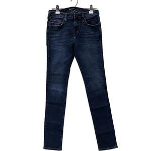 Jeans skinny True Religion uomo taglia 28x33 blu Rocco relaxed senza patta - Foto 1 di 10