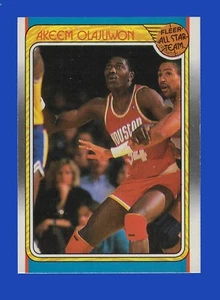 1988-89 Fleer Basketball All Star Team #126 Akeem Hakeem Olajuwon - Bild 1 von 2
