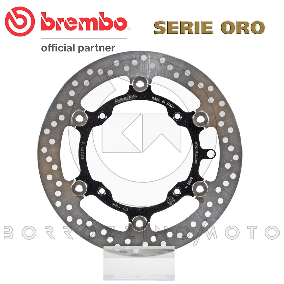 NUOVO BREMBO DISCO FRENO FLOTTANTE SERIE ORO 78B40814 HUSQVARNA TE 125 ANNO 2011 — 第 1/2 张图片