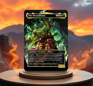 The Necrobloom Custom made Proxy game card - Picture 1 of 1