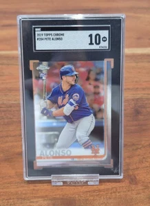 2019 Topps Chrome Pete Alonso New York Mets #204 Rookie-Karte  - Bild 1 von 1