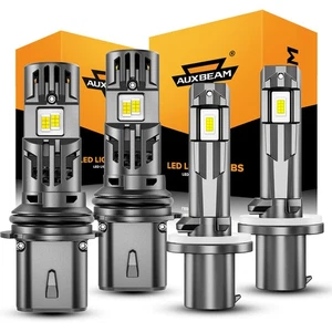 AUXBEAM Canbus LED Headlight Bulbs 6500K For Dodge RAM 1500 2500 3500 1994-2001 - Picture 1 of 15