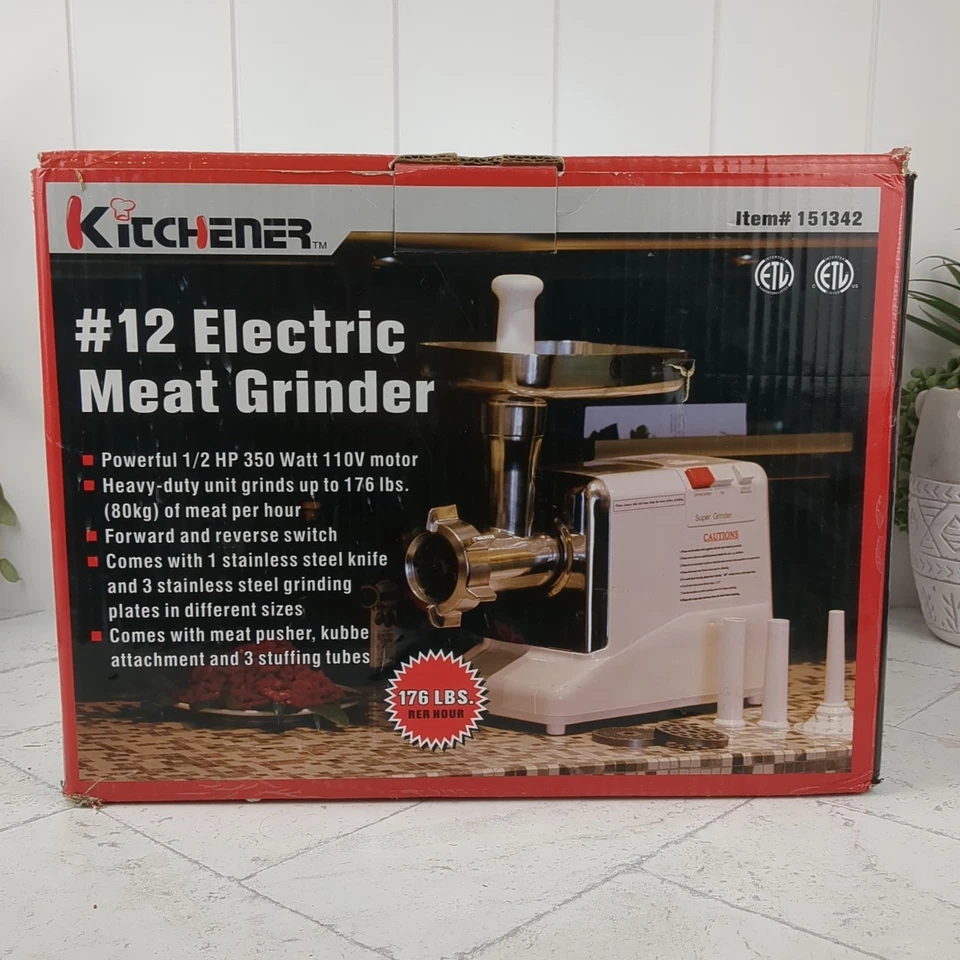 Molinillo de carne eléctrico Kitchener #12 artículo # 151342 Foto 1 de 4