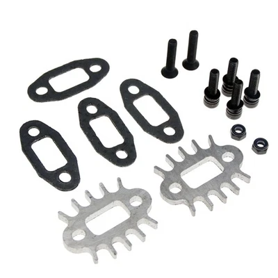Auspuff-Dichtungssatz 2PCS Für 1/5 HPI Baja Losi 23cc~30.5cc RC RV Motorteile - Bild 1 von 4