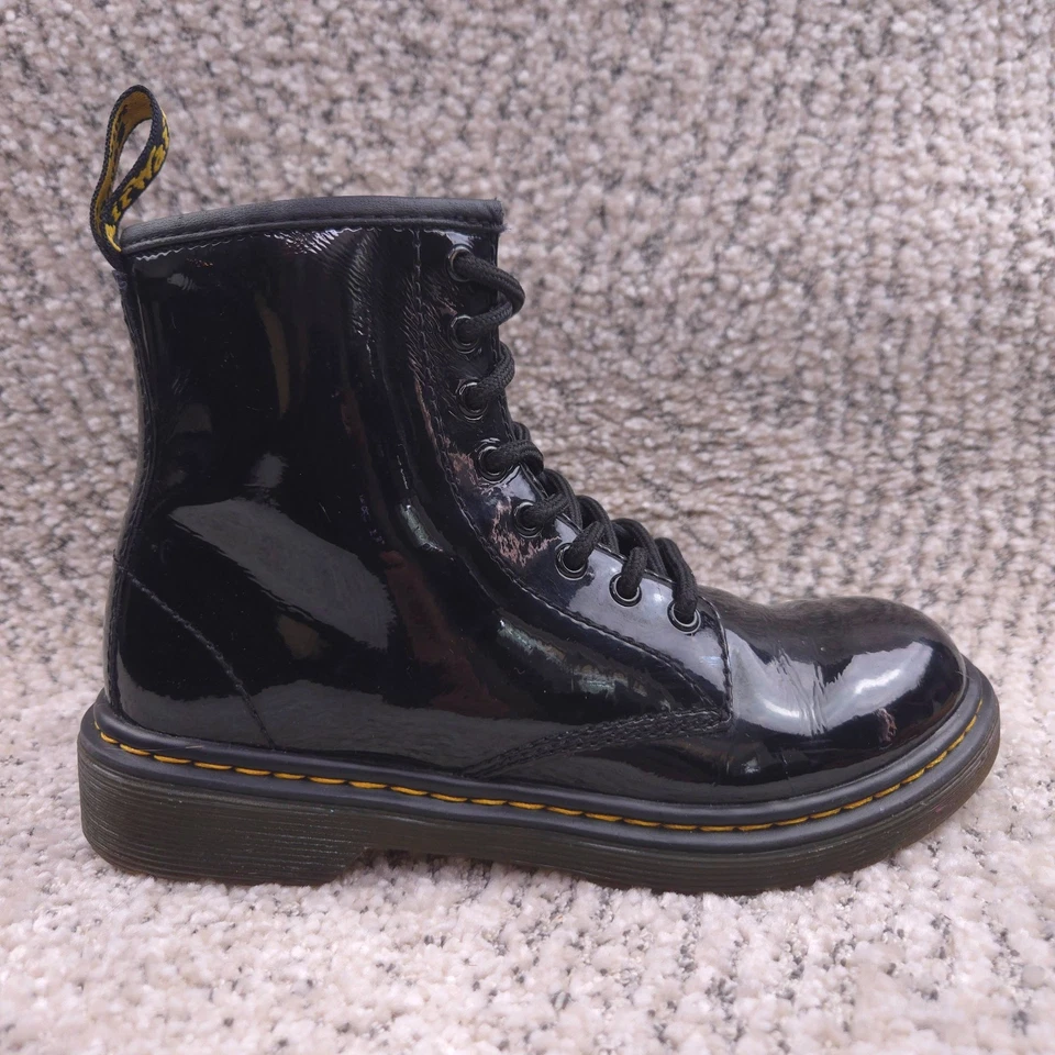 Botas Dr. Martens Niños Talla 2 Charol Cremallera Doc Docs Niñas Niños Brillantes 1460 Foto 1 de 4