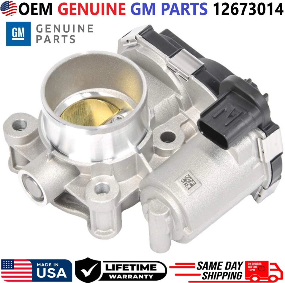 Carrocería de acelerador GM GENUINA OEM para Chevrolet Spark 2016-2022 1,4 L I4, 12673014 Foto 1 de 4