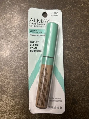 Almay Clear Complexion Concealer - 300 Medium - NEW SEALED EXPIRED - Image 1 of 2